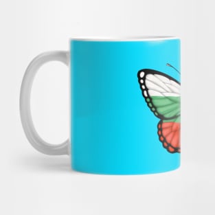 Bulgarian Flag Butterfly Mug